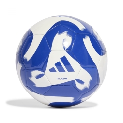 adidas Unisex Ball (Machine Stitched) Tiro Club Football, White/Team Royal Blue, HZ4168, 5
