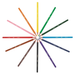 BIC Kids Evolution ECOlutions Colouring Pencils - Assorted Colours, Classpack of 144,880500