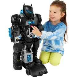 Fisher-Price Imaginext DC Super Friends Bat-Tech Batbot, transforming 2-in-1 Batman robot and playset with lights and sounds for kids ages 3-8, HBV67
