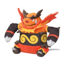 Pokemon Center: Sitting Cuties: Emboar Plush # 500 - Generation 5