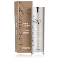 Sarah Chapman Skinesis Age Repair Concentrate – Intensive Anti-Ageing Serum with Peptides, Retinol, Vitamin C and Collagen-Boosting Actives – Targets Wrinkles, Uneven Tone and Firmness – 30ml