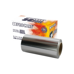 Procare Essential Extra Wide Foil (120mm x 100m) - 100m Silver Foil Roll for Hair Colouring, Highlighting & Styling. Extra Wide Highlighting Foil for Precise Tips or Full-Head Coverage.