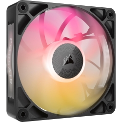 CORSAIR iCUE LINK RX120 MAX RGB 120mm PWM Thick Fan – High-Static Pressure – Magnetic Dome Bearing – Single Fan – Black