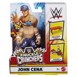 WWE John Cena (Blue) Knuckle Crunchers 6 Toy Wrestling Action Figure